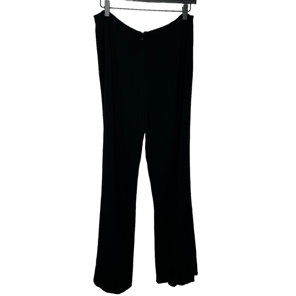 Vintage Jackie Rogers Wide Leg Pants 32 High Rise Career Minimalist - Picture 2 of 7